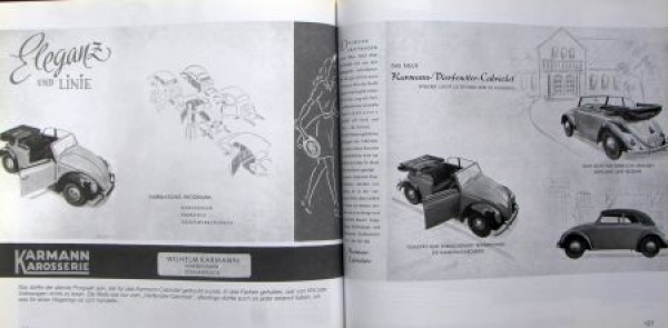 Zeichner "VW Käfer und New Beetle seit 1938" Volkswagen-History 1999 (6991)